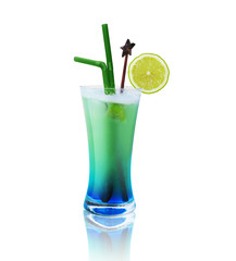 Margaritas with lime