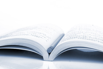 Fototapeta premium Book and pencil