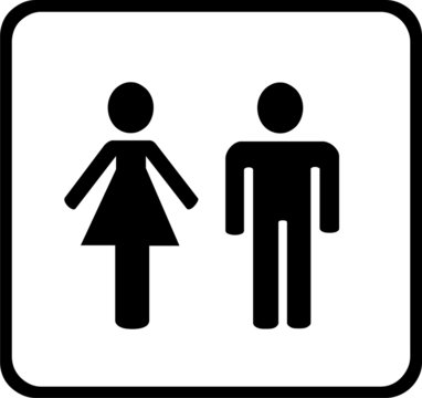 Toilette Herren frauen unisex