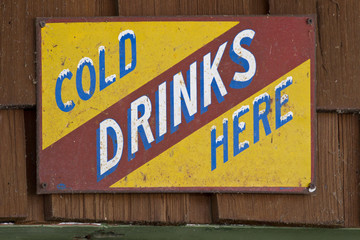 Cold drinks here