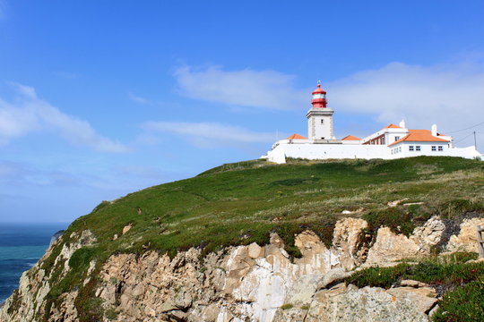 Cabo da Roca, the most westerly point in Europe, Portugal