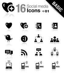 Basic - Social media icons