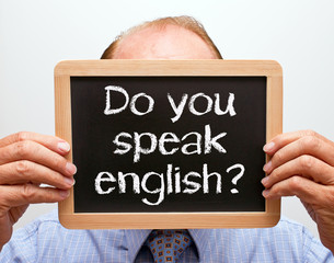 Sprechen Sie Englisch Sprachkurs oder Fremdsprache