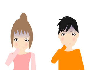 体調不良の子供