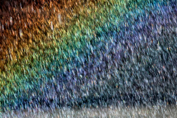 Obraz premium Rainbow effect