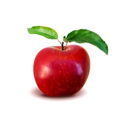 Pomme détourée.