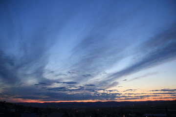 Закатное небо