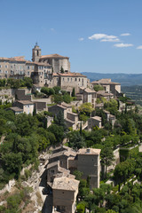 Obraz premium Gordes the prettiest hill top village in Provence