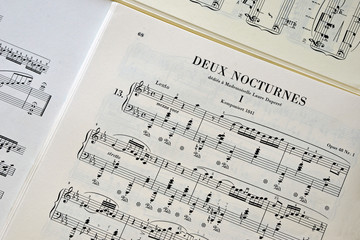 Partition Nocturne CHOPIN00