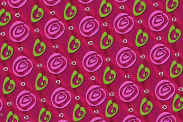 Background Wrapping Paper Gyros 3D