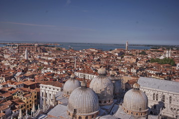 Fototapeta na wymiar Wenecja od góry