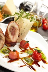 chicken fillet with vegetables