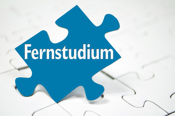 Puzzle mit Fernstudium