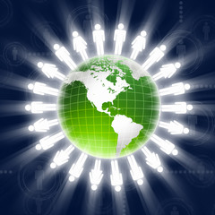 symbol of social network