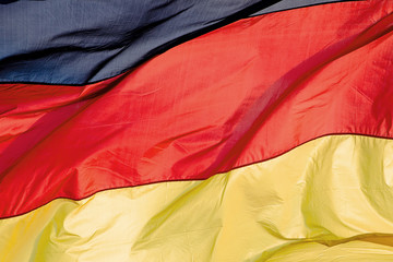 german flag in the wind 2