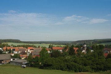 Fototapeta na wymiar Straßberg Harz