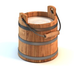 milk bucket © koya979