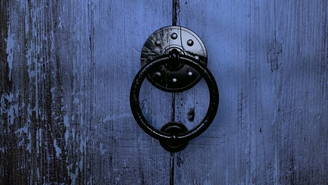 Old Wooden Door Opening HD