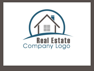 Fototapeta premium Immobilien Logo - Real Estate - Szablon Vector nr 16