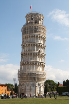 Leaning Tower in the Campo dei Miracoli ensemble