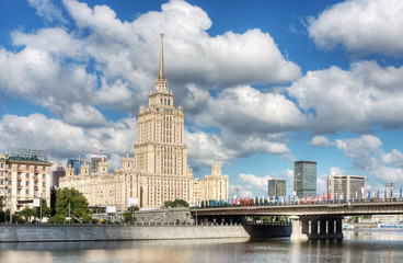 Fototapeta na wymiar views of Moscow