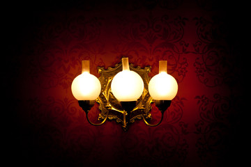 vintage wall lamp