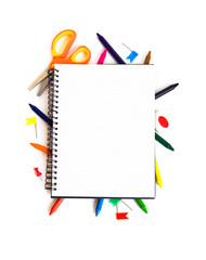 Photo of office and student gear