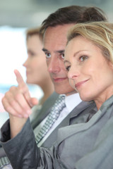 Businessmen and women