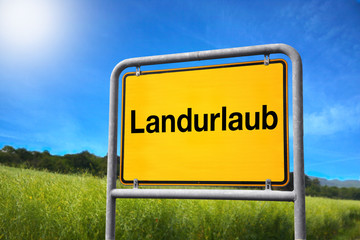 Landurlaub