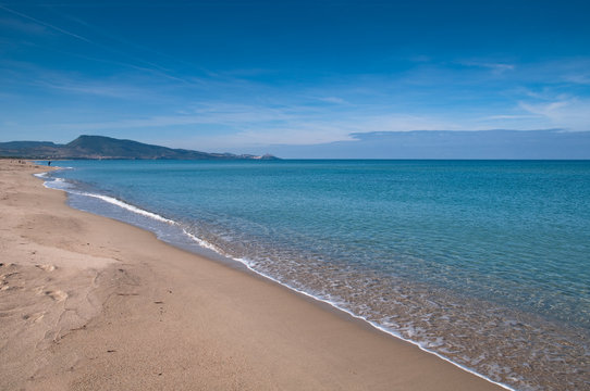 Sardinia, Italy: beautiful sea at Baia delle mimose, near Badesi
