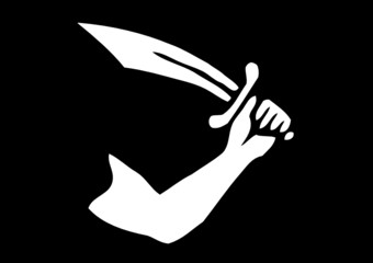 Pavillon noir pirate Thomas Tew