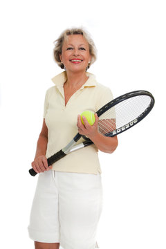 Tennis im Alter