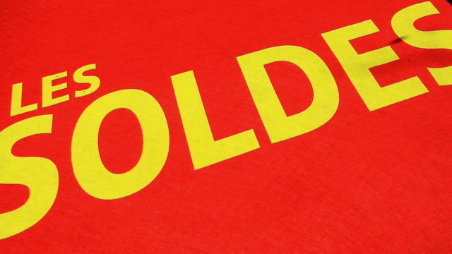les soldes....