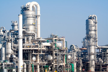 petrochemical industrial plant