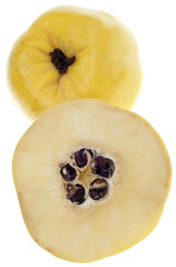Sliced Quince Fruit