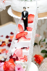 Groom wedding cake