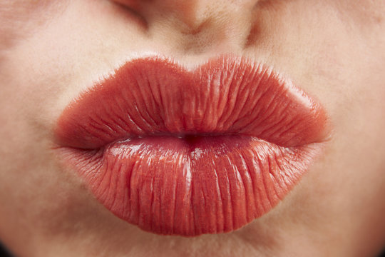 Pouting lips