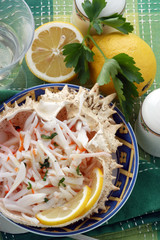 Cangrejo al limón