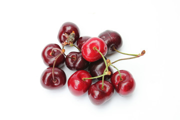 red cherries