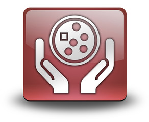 Red 3D Effect Icon 