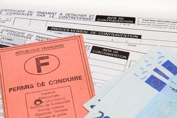 Avis de contravention
