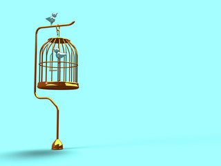 GoldenBirdcage_image