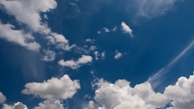 Wolken im Zeitraffer
