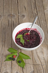 marmellata di more - blackberry jam