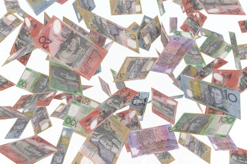 australian dollar in air