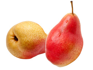 pear isolated on white background