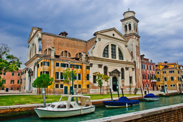 Fototapeta na wymiar Campo San Trovaso, Venice