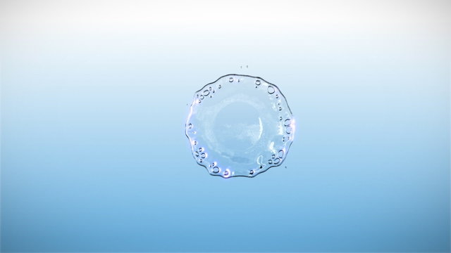 Water drop slow motion HD