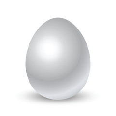 silver egg