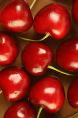 Cherries. Ripe cherry fruit